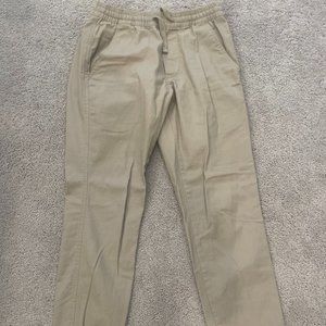 No Boundaries Khaki Jogger Pants